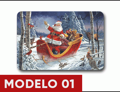 Postal 3D Lenticular 10x15 - Modelo 1 - 4x1 - 1 unid